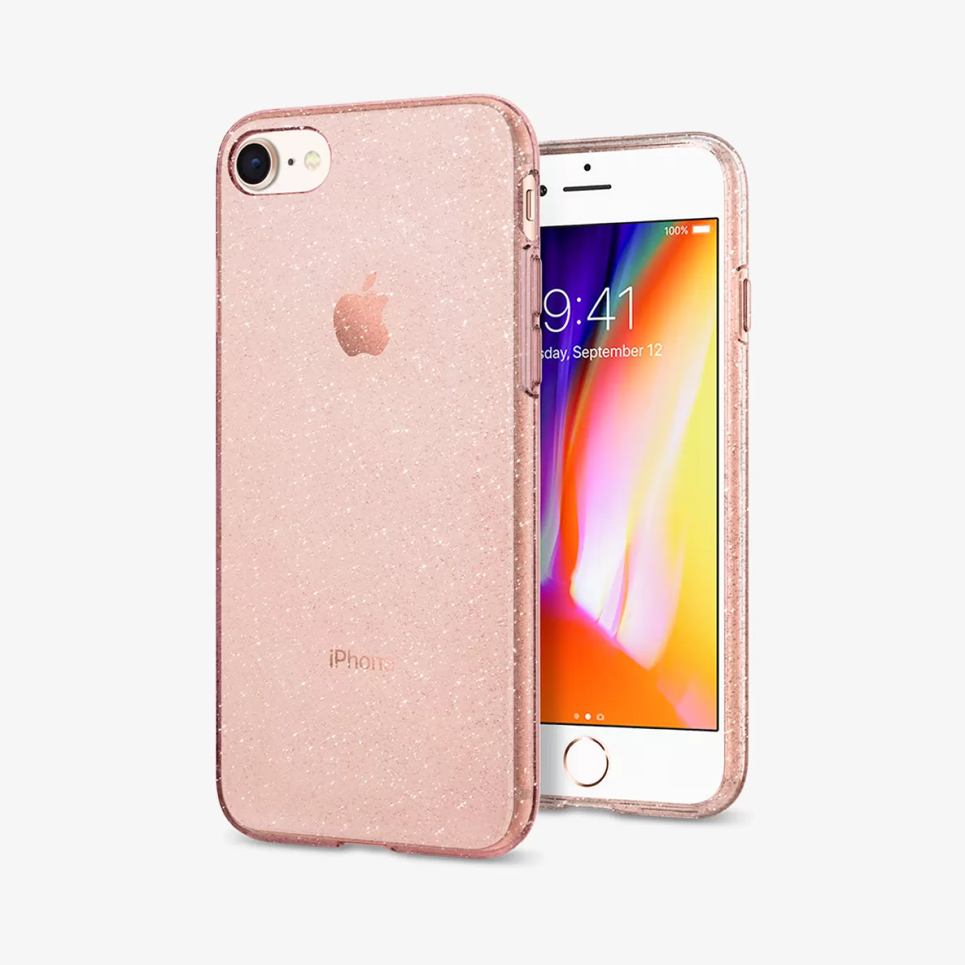 Spigen Iphone·More Iphone Series | Liquid Crystal Glitter Rose Quartz