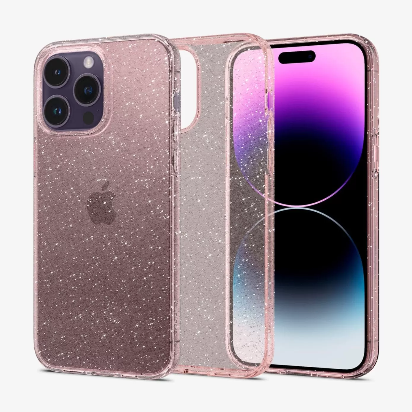 Spigen Iphone·Iphone 14 Series | Liquid Crystal Glitter Rose Quartz