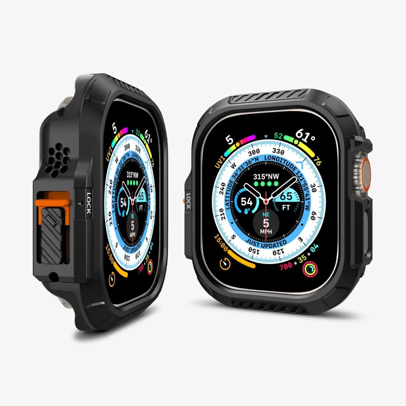 Spigen Apple Watch·Apple Watch Ultra Series | Lock Fit Black