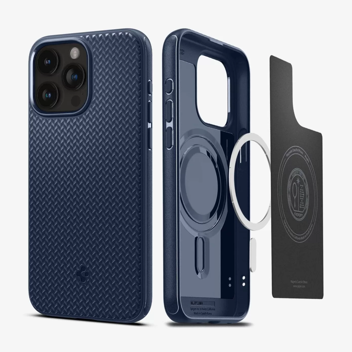 Spigen Iphone·Iphone 15 Pro | Iphone·Iphone 15 Pro Max | Mag Armor (MagFit) Navy Blue