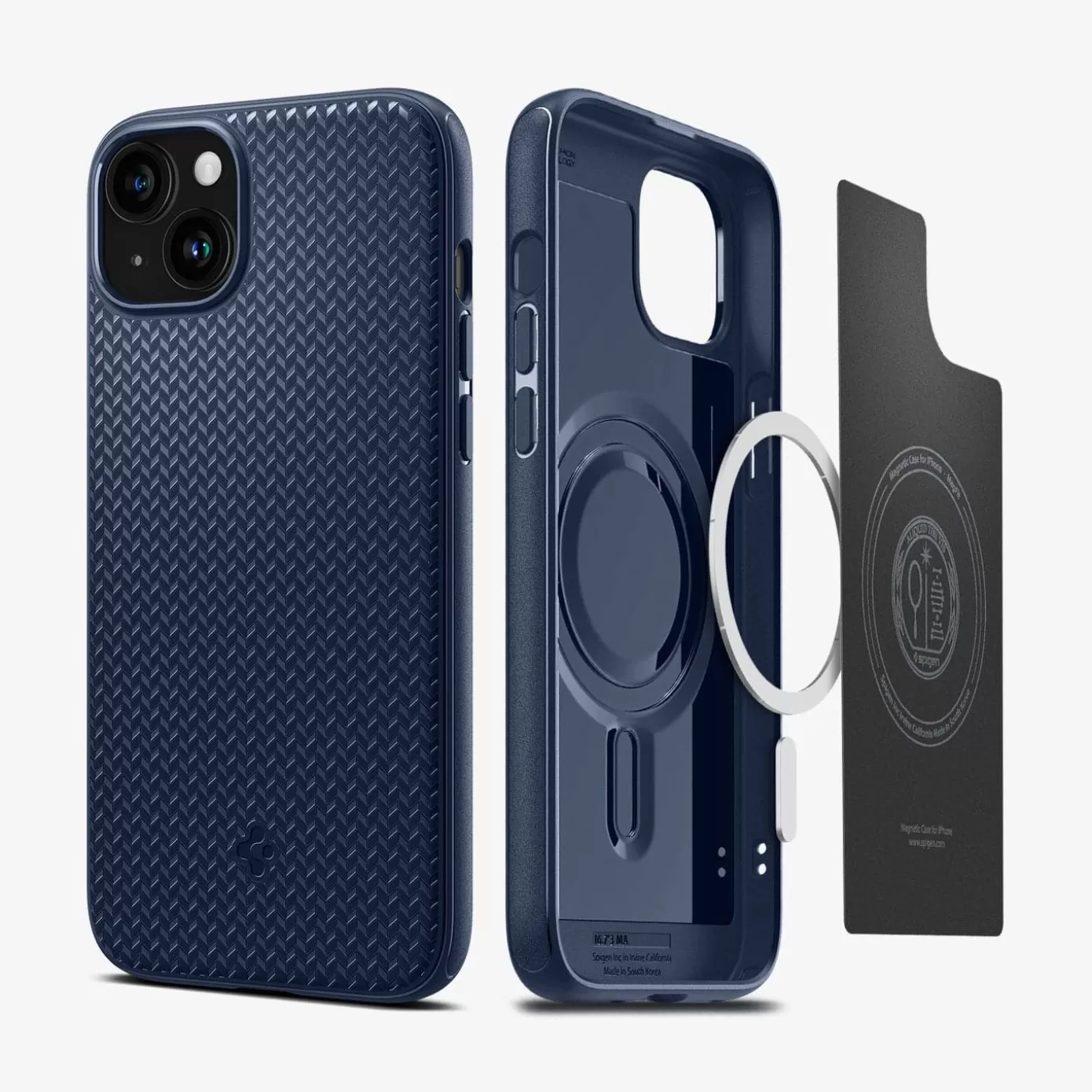 Spigen Iphone·Iphone 15 Pro | Iphone·Iphone 15 Pro Max | Mag Armor (MagFit) Navy Blue