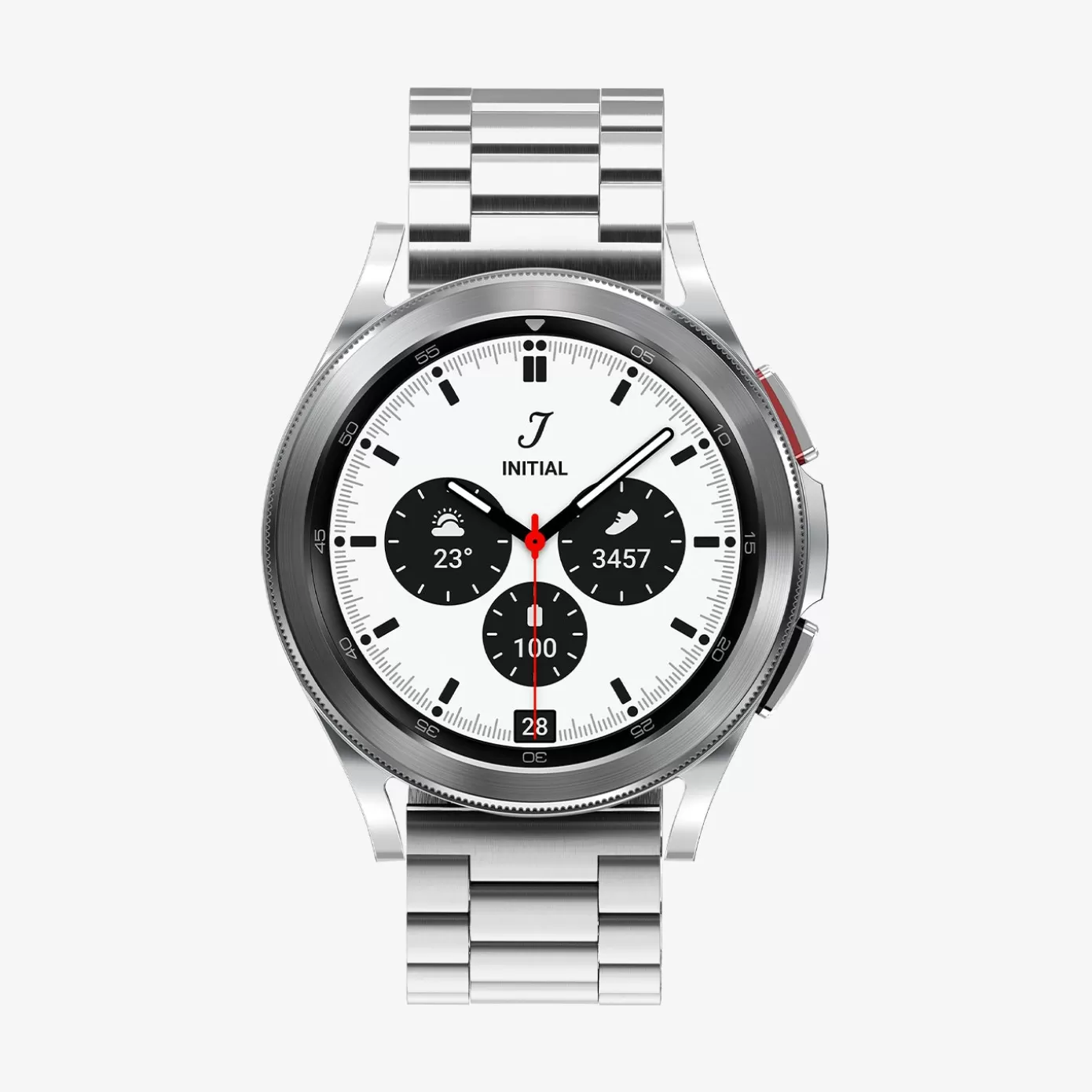 Spigen Galaxy Watch | Modern Fit Silver