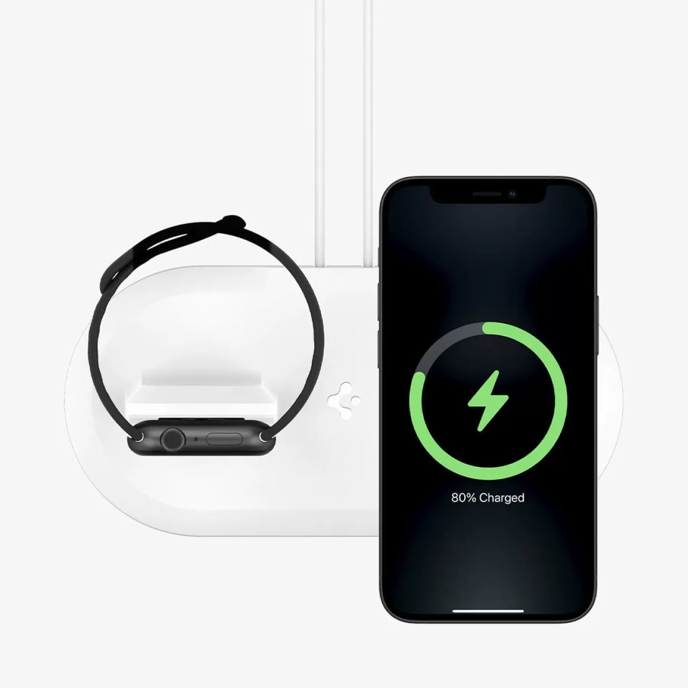 Spigen Stands | Smart Device·Stands | Nanotac™ MagFit Duo (MagFit) White