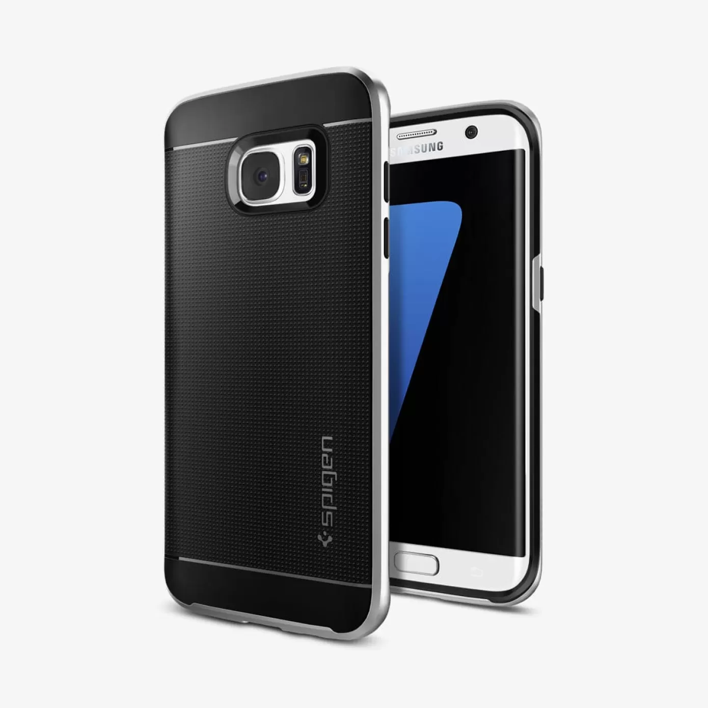 Spigen Galaxy S·More Galaxy Series | Neo Hybrid Satin Silver