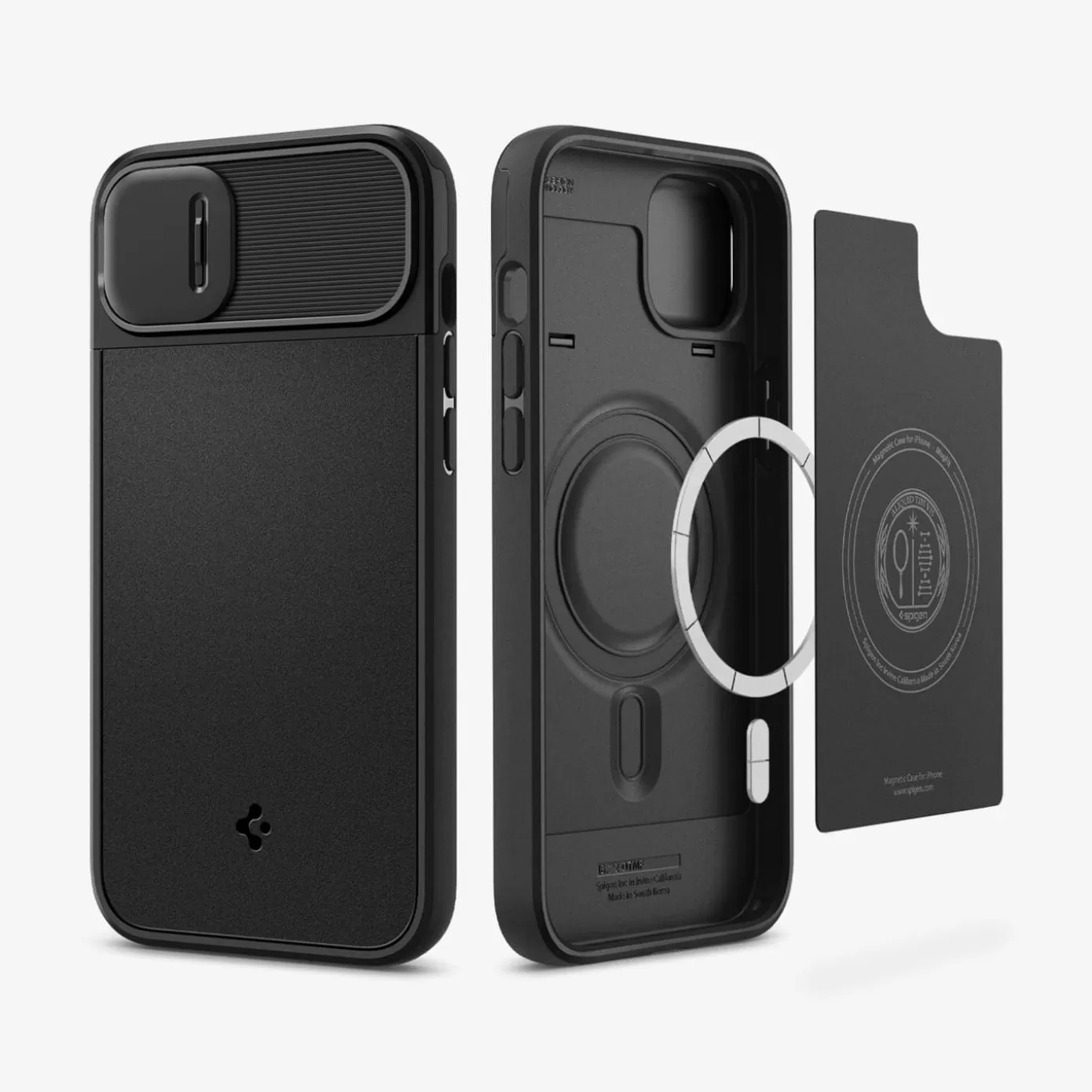 Spigen Iphone·Iphone 14 Series | Optik Armor (MagFit) Black