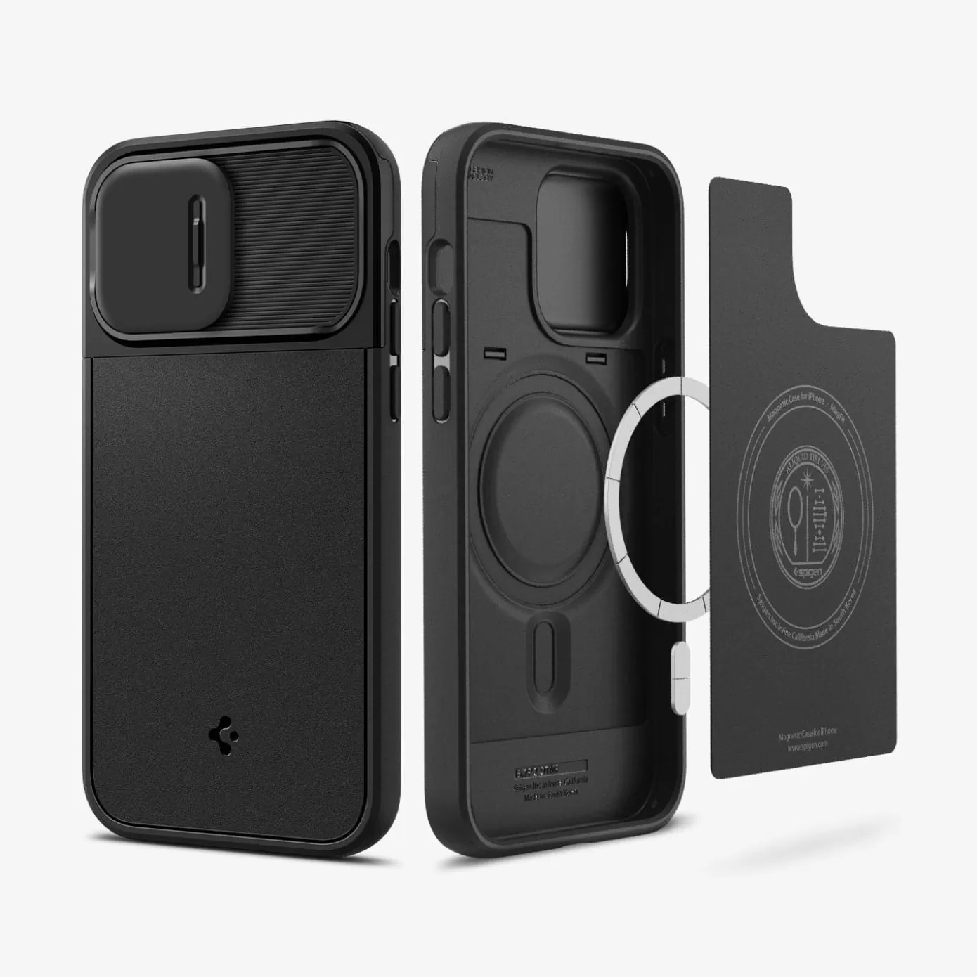 Spigen Iphone·Iphone 14 Series | Optik Armor (MagFit) Black