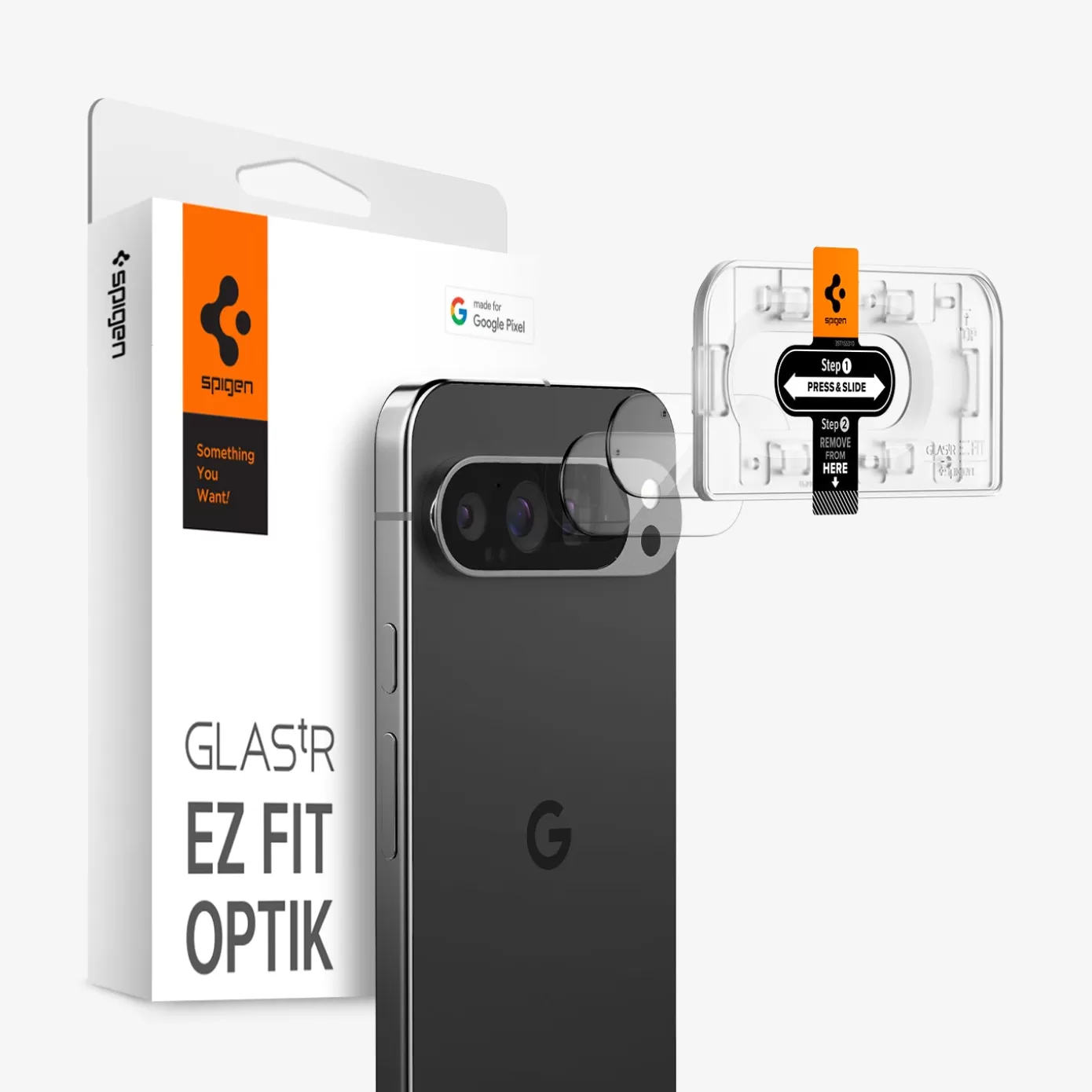 Spigen Pixel Phone·Pixel 9 Pro Fold | Pixel Phone·Pixel 9 Pro Xl | Optik EZ Fit Crystal Clear