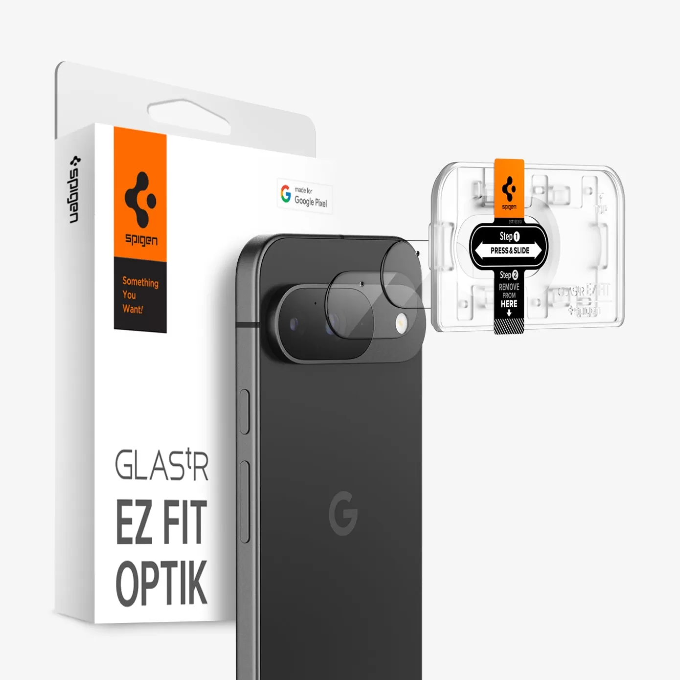 Spigen Pixel Phone·Pixel 9 Pro Fold | Pixel Phone·Pixel 9 Pro Xl | Optik EZ Fit Crystal Clear