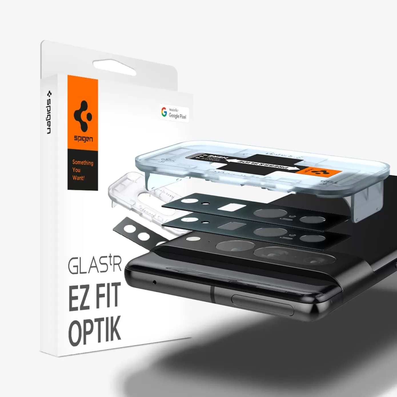 Spigen Pixel Phone·More Pixel Series | Optik EZ Fit Black