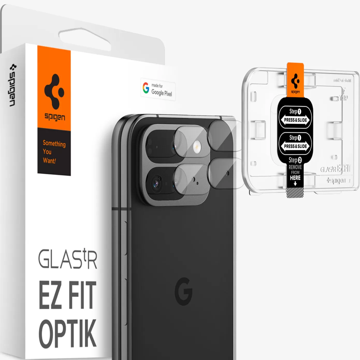 Spigen Pixel Phone·Pixel Fold | Optik EZ Fit Crystal Clear