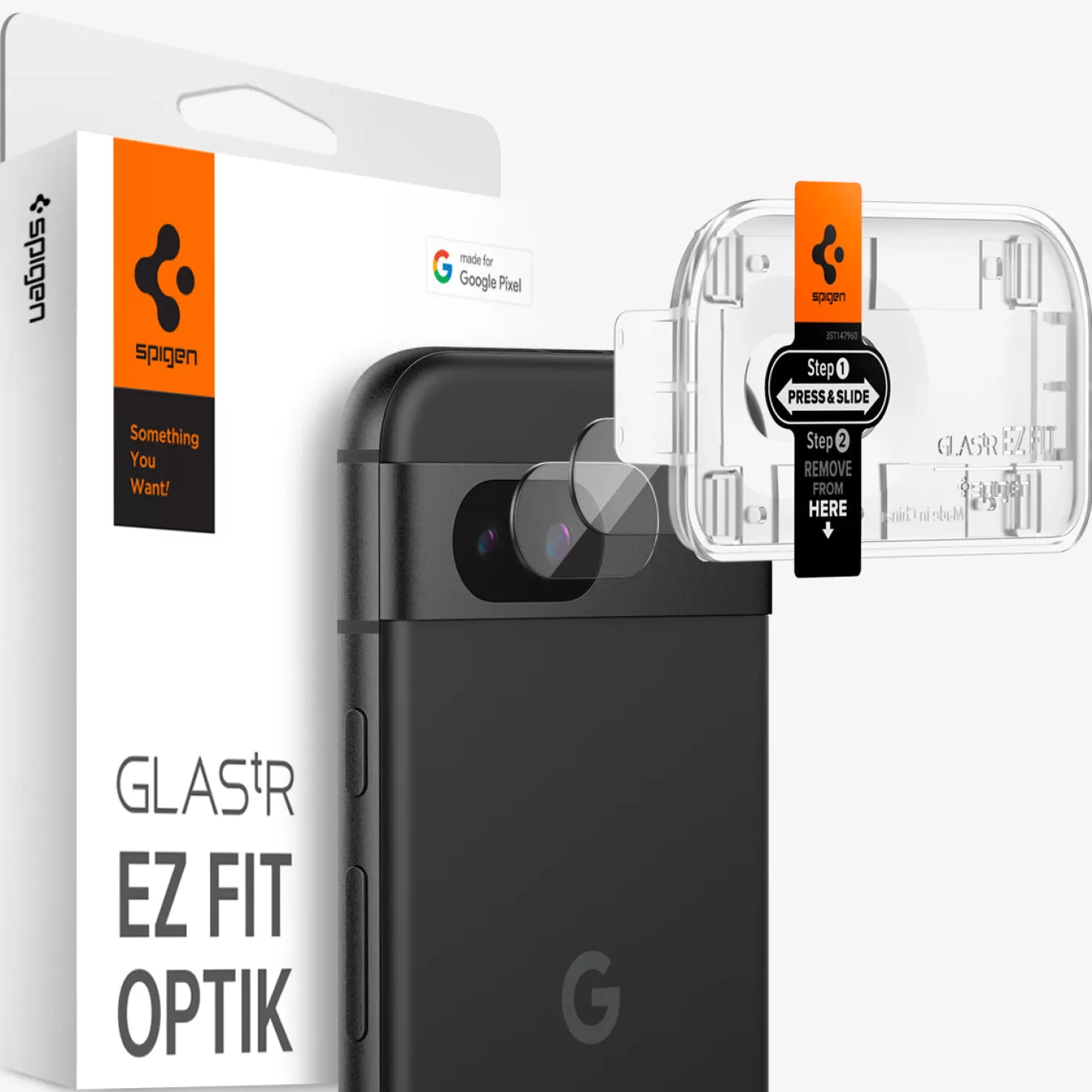 Spigen Pixel Phone·Pixel 8A | Pixel Phone·Pixel 8 Pro | Optik EZ Fit Crystal Clear