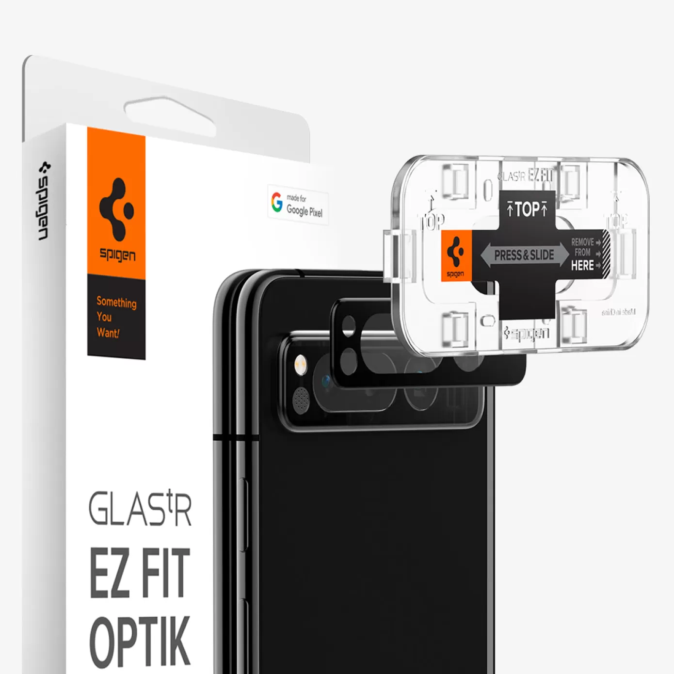 Spigen Pixel Phone·Pixel Fold | Optik EZ Fit Black