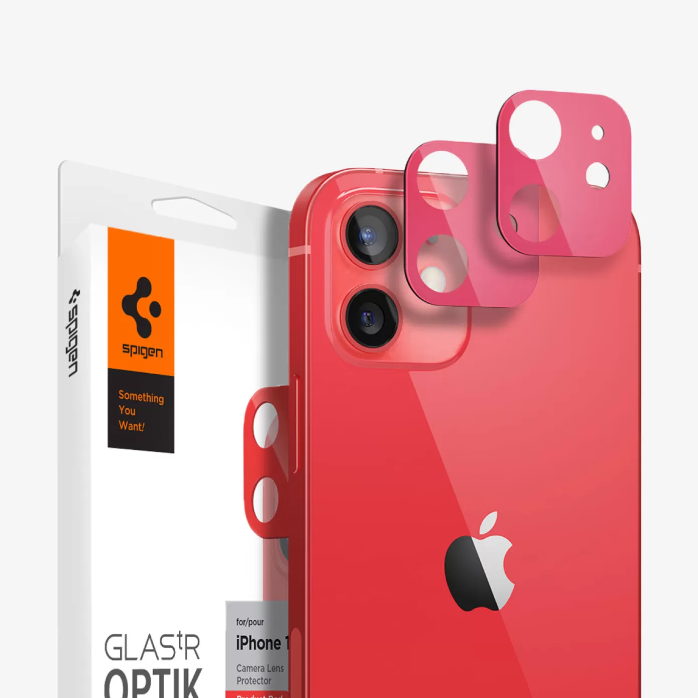 Spigen Iphone·More Iphone Series | Optik Lens Protector Product Red