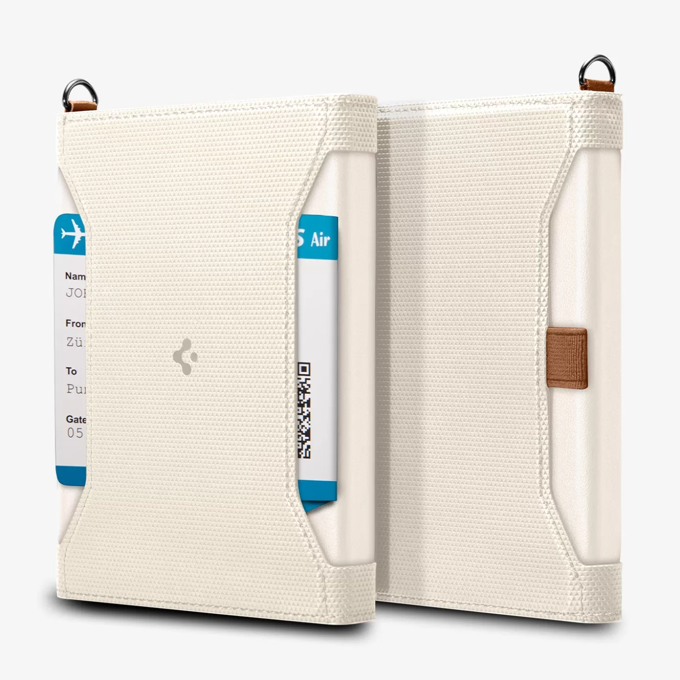 Spigen Travel Accessories | Passport Holder Dune Beige