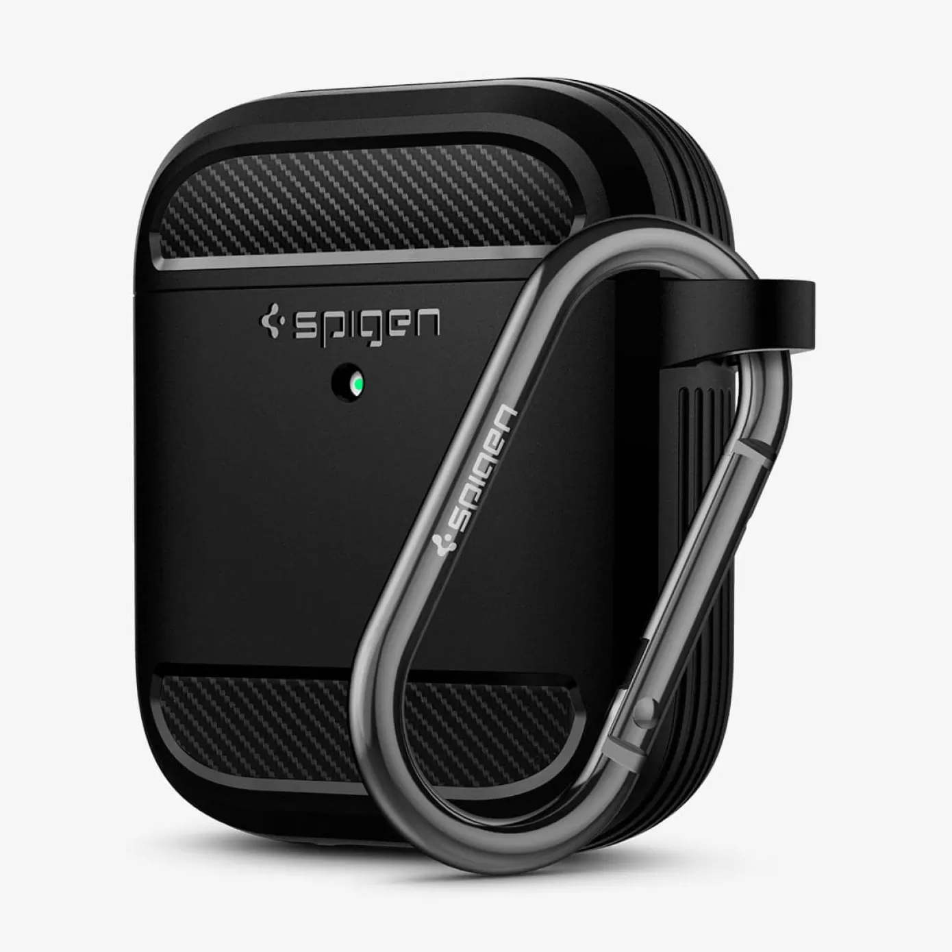 Spigen Airpods·Airpods Pro | Airpods·Airpods 4 | Rugged Armor Matte Black