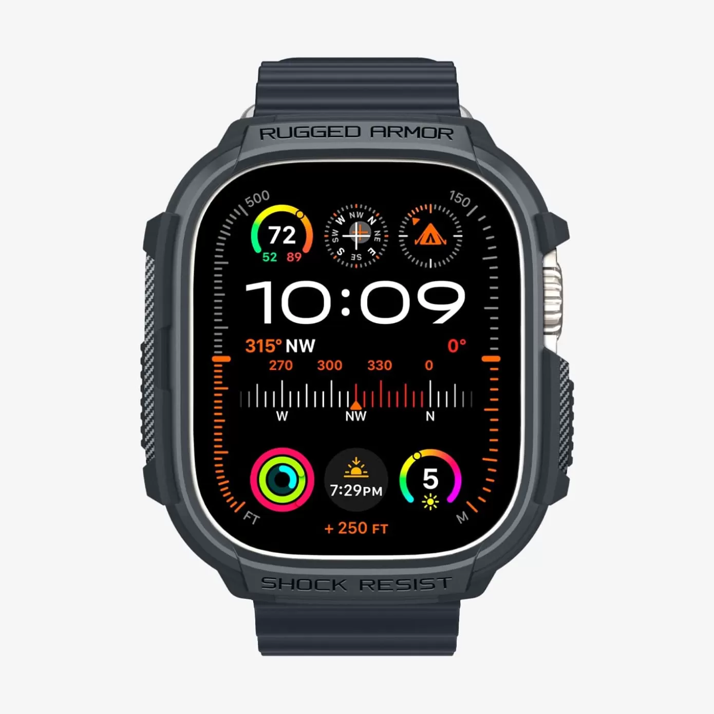 Spigen Apple Watch·Apple Watch Ultra Series | Apple Watch·Apple Watch 10 Series | Rugged Armor Dark Gray