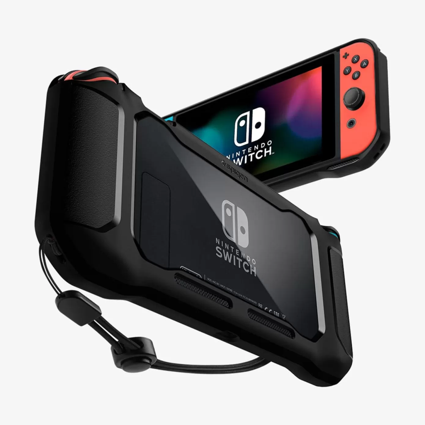 Spigen Gaming·Nintendo Switch | Rugged Armor Matte Black