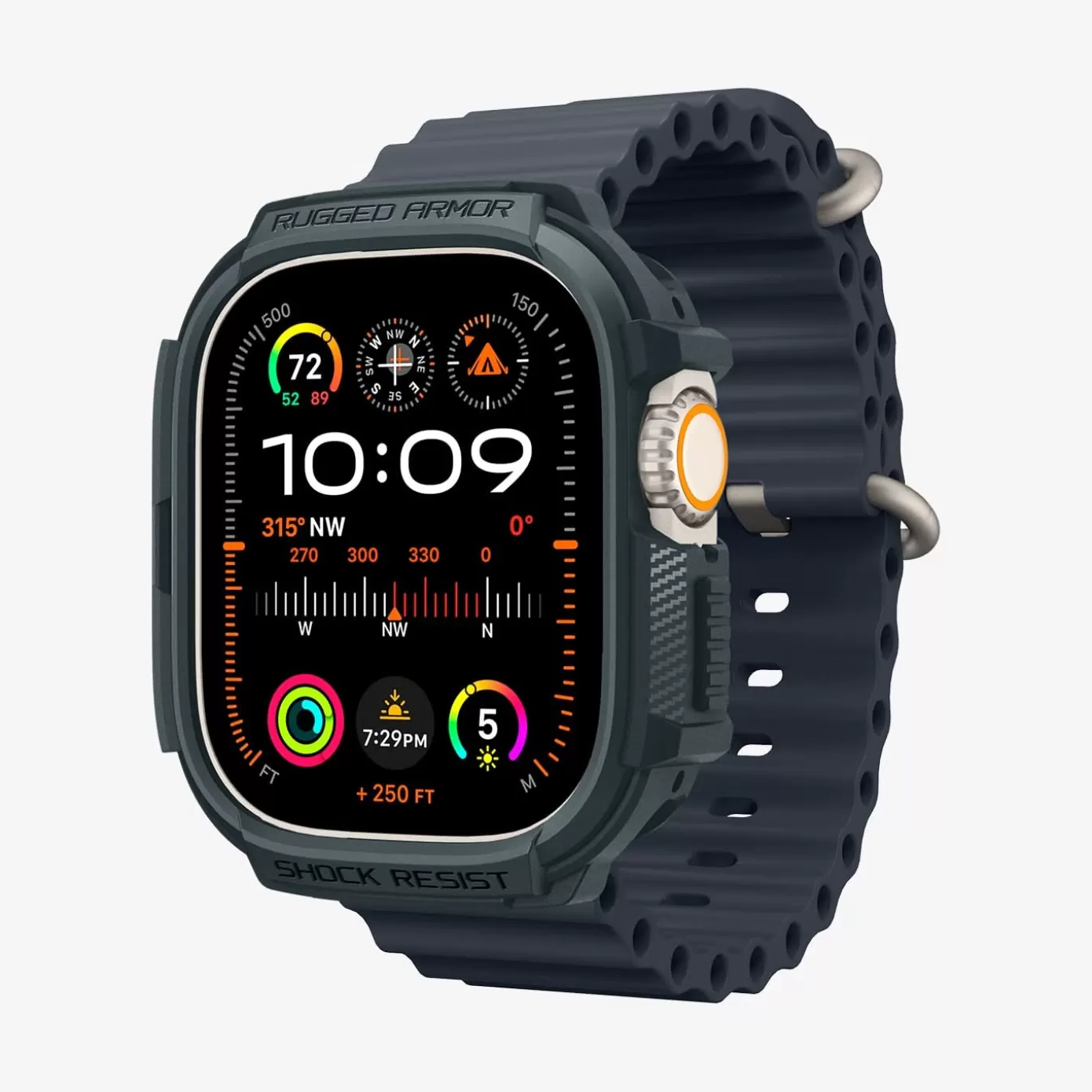 Spigen Apple Watch·Apple Watch Ultra Series | Apple Watch·Apple Watch 10 Series | Rugged Armor Abyss Green