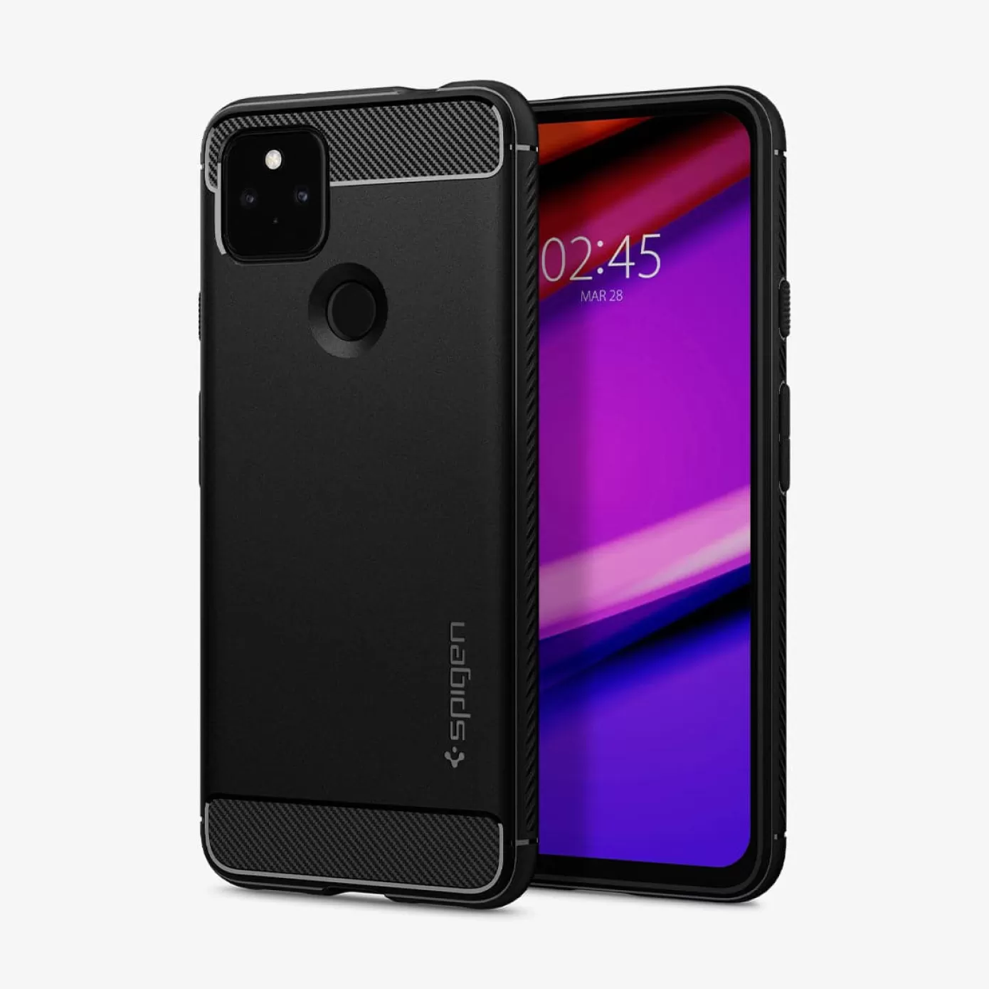 Spigen Pixel Phone·More Pixel Series | Rugged Armor Matte Black