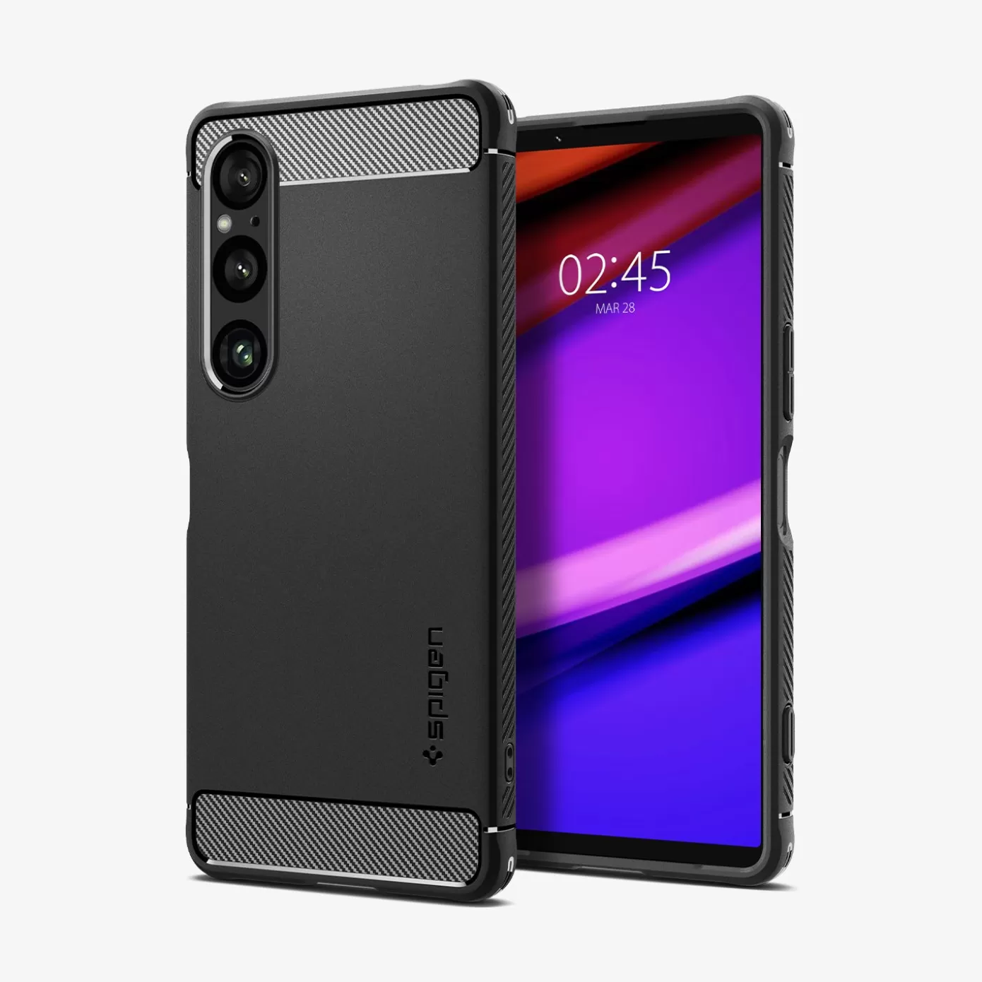 Spigen Sony·Xperia | Rugged Armor Matte Black