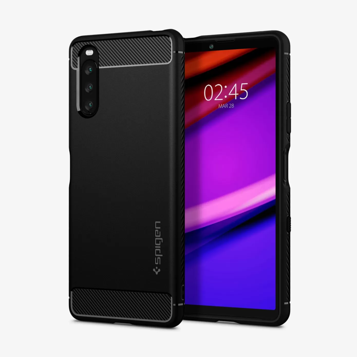 Spigen Sony·Xperia | Rugged Armor Matte Black