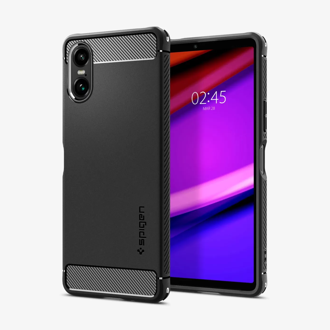 Spigen Sony·Xperia | Rugged Armor Matte Black