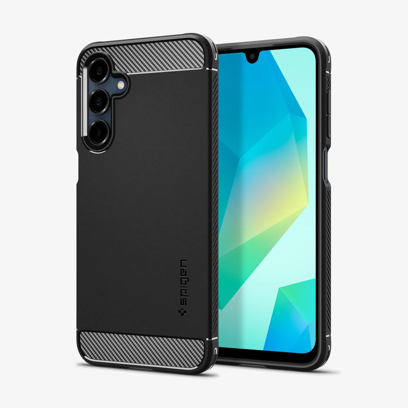 Spigen Galaxy A | Rugged Armor Matte Black