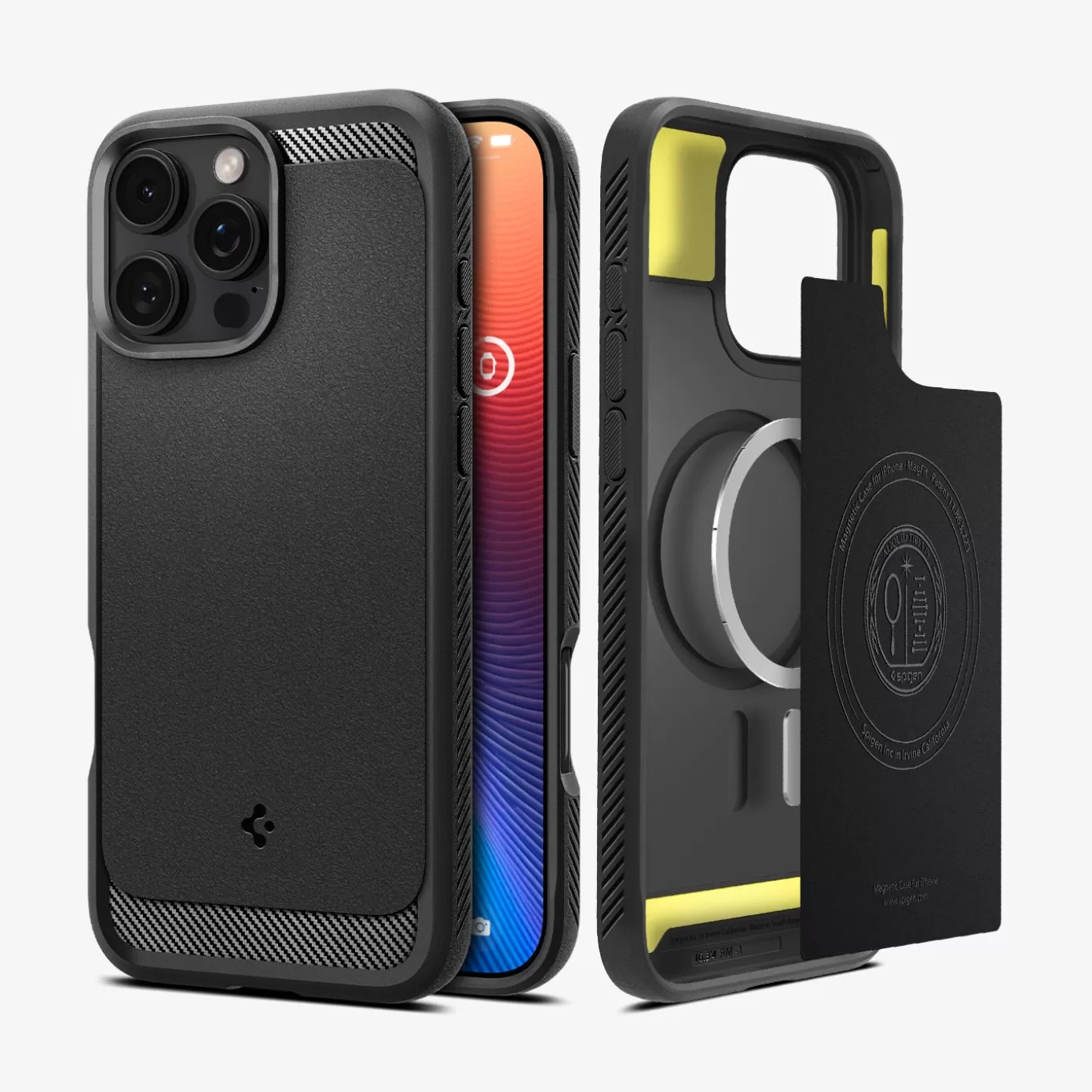 Spigen Iphone·Iphone 16 Pro Max | Iphone·Iphone 16 Pro | Rugged Armor (MagFit) Matte Black