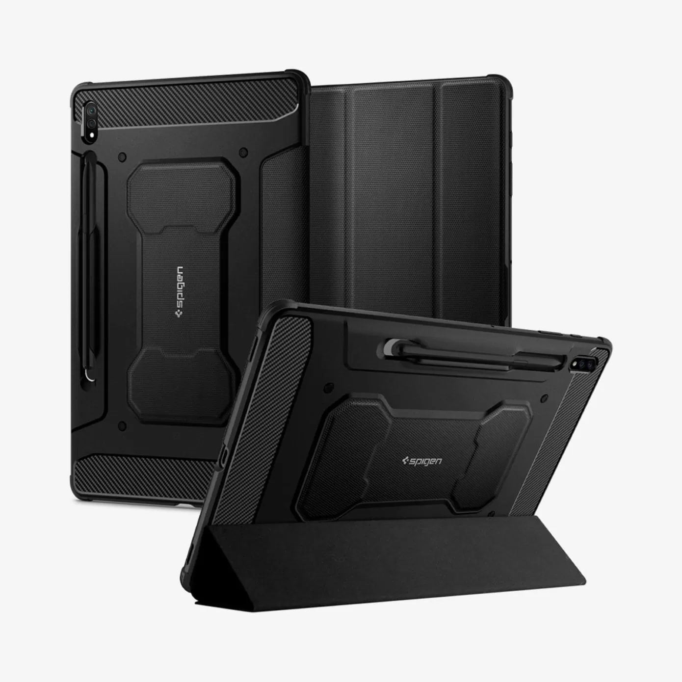 Spigen Galaxy Tab·Galaxy Tab S | Rugged Armor Pro Matte Black