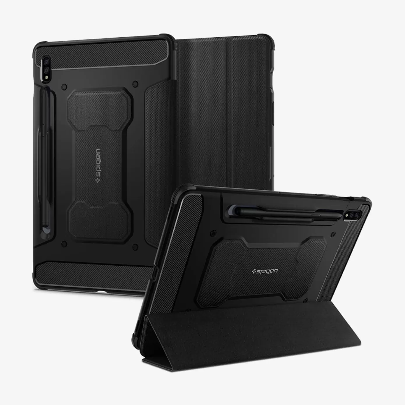 Spigen Galaxy Tab·Galaxy Tab S | Rugged Armor Pro Matte Black