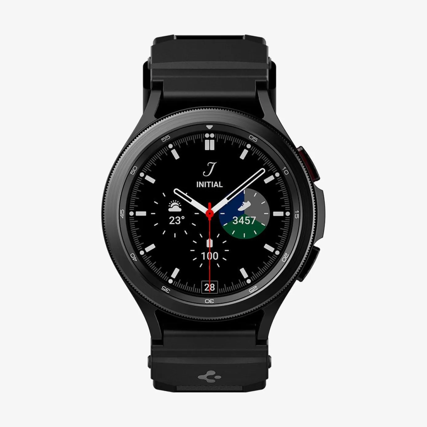 Spigen Galaxy Watch | Rugged Band Matte Black