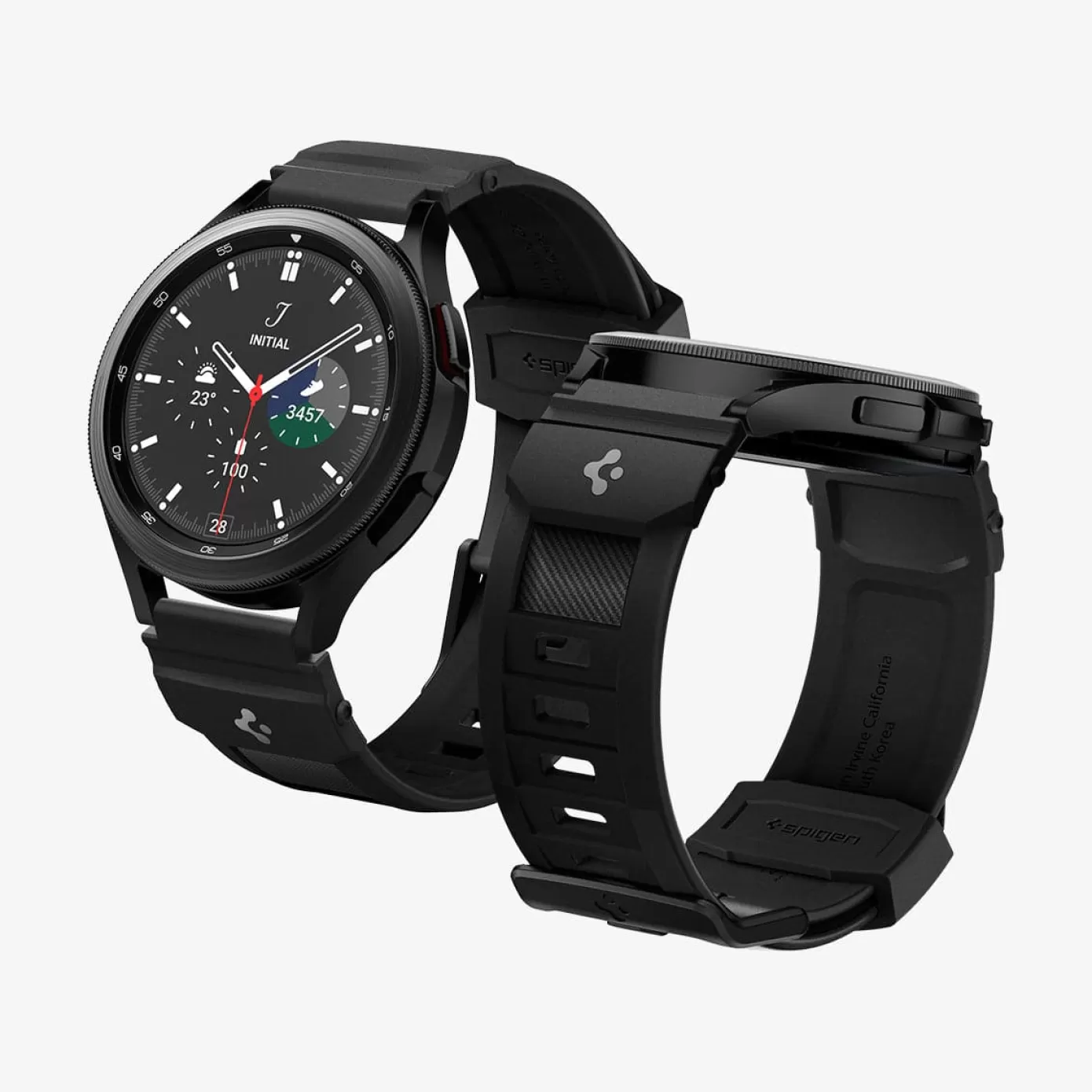 Spigen Galaxy Watch | Rugged Band Matte Black