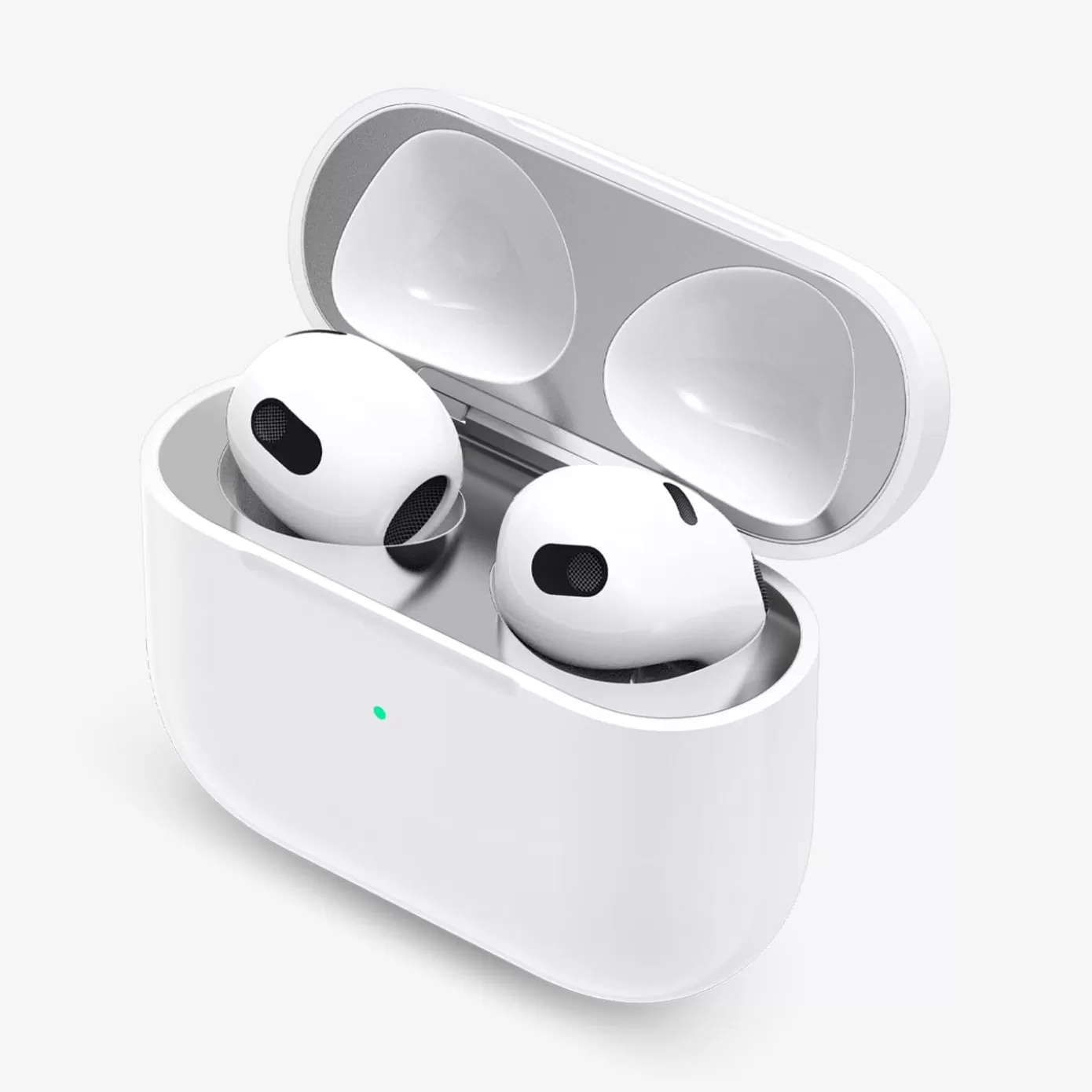 Spigen Airpods·Airpods | Shine Shield Metallic Silver