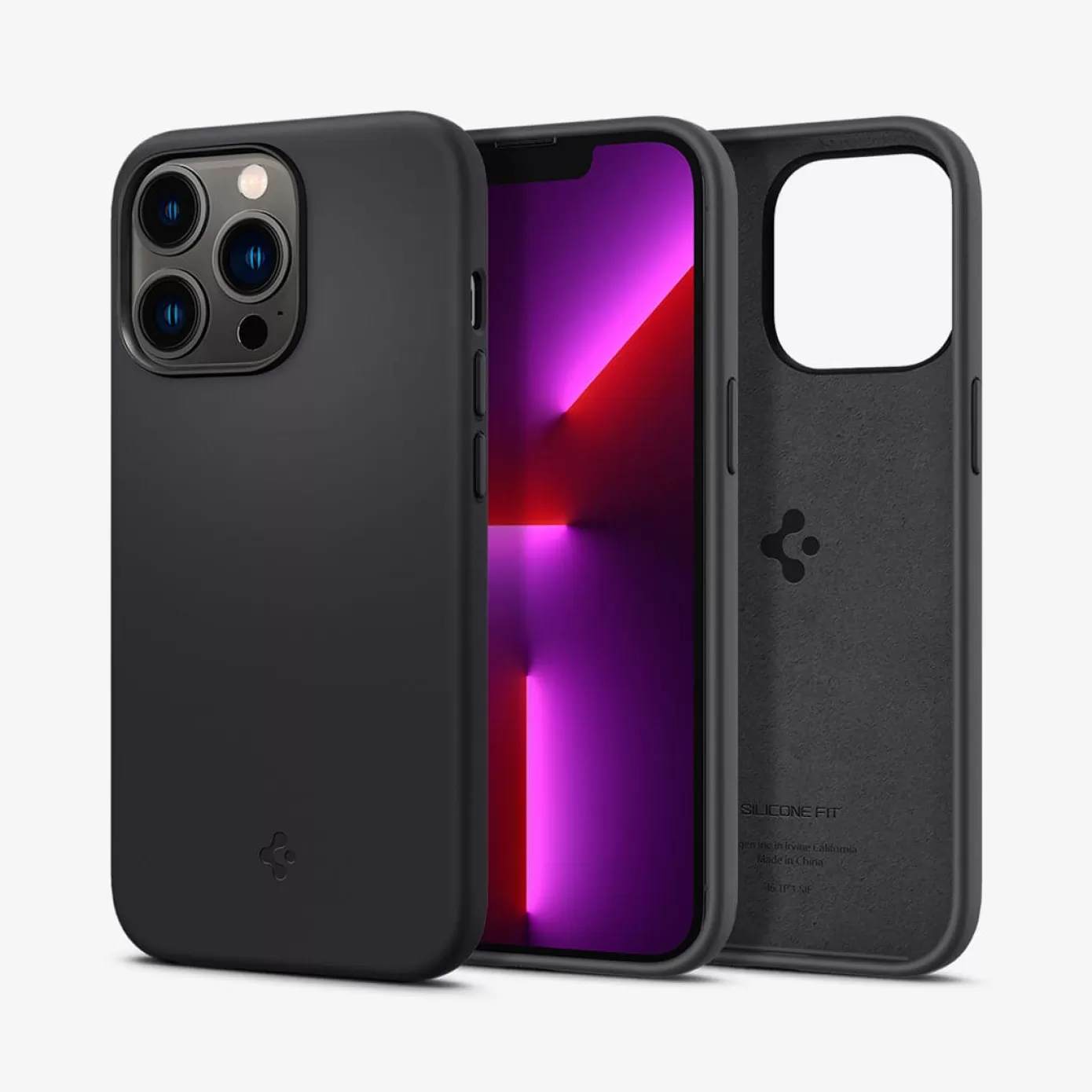 Spigen Iphone·More Iphone Series | Silicone Fit Black