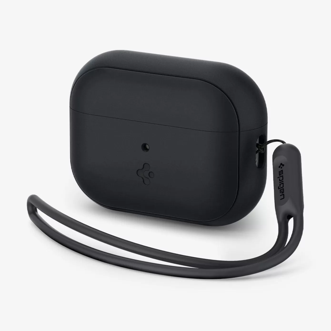 Spigen Airpods·Airpods Pro | Airpods·Airpods | Silicone Fit + Strap Black + Black Strap