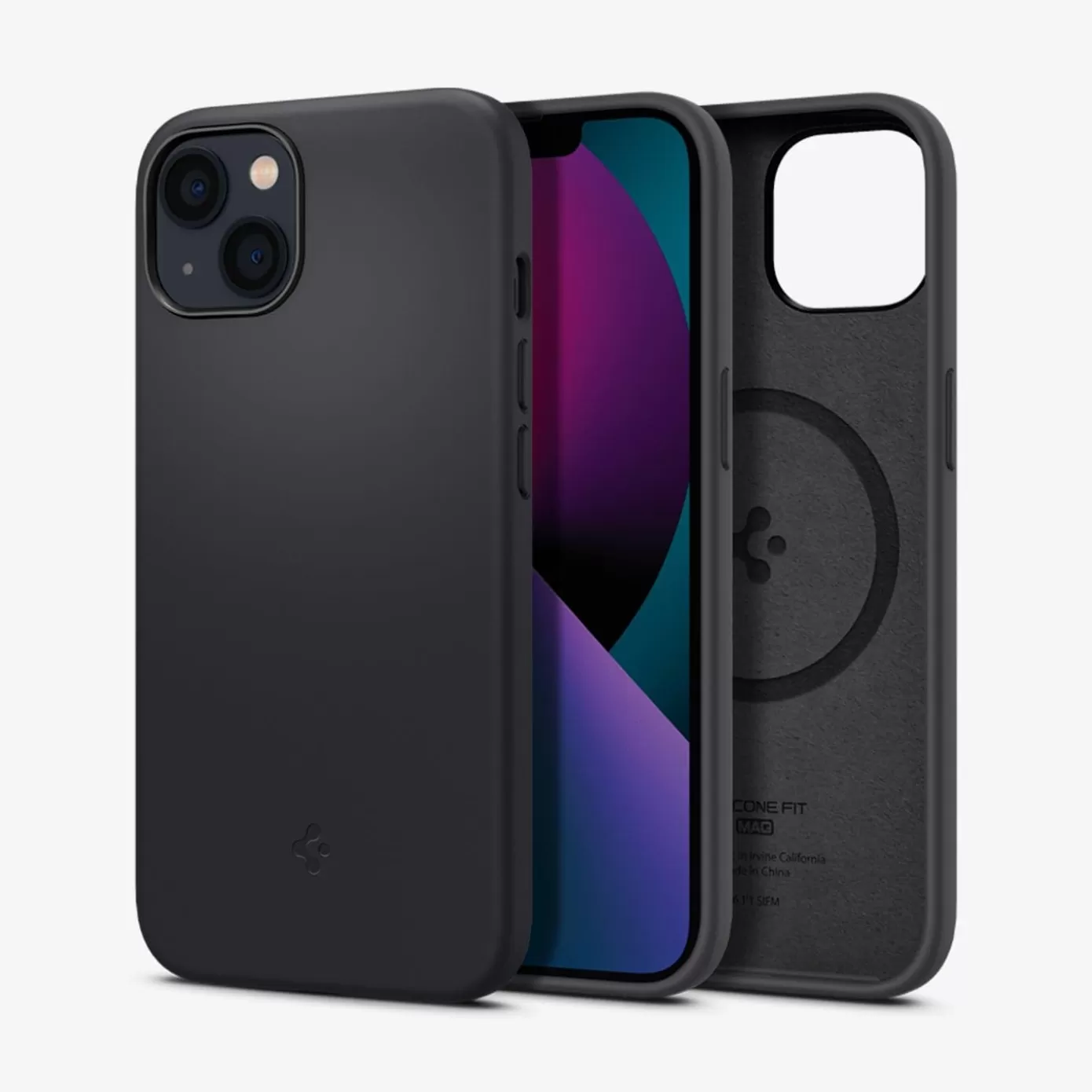 Spigen Iphone·More Iphone Series | Silicone Fit (MagFit) Black