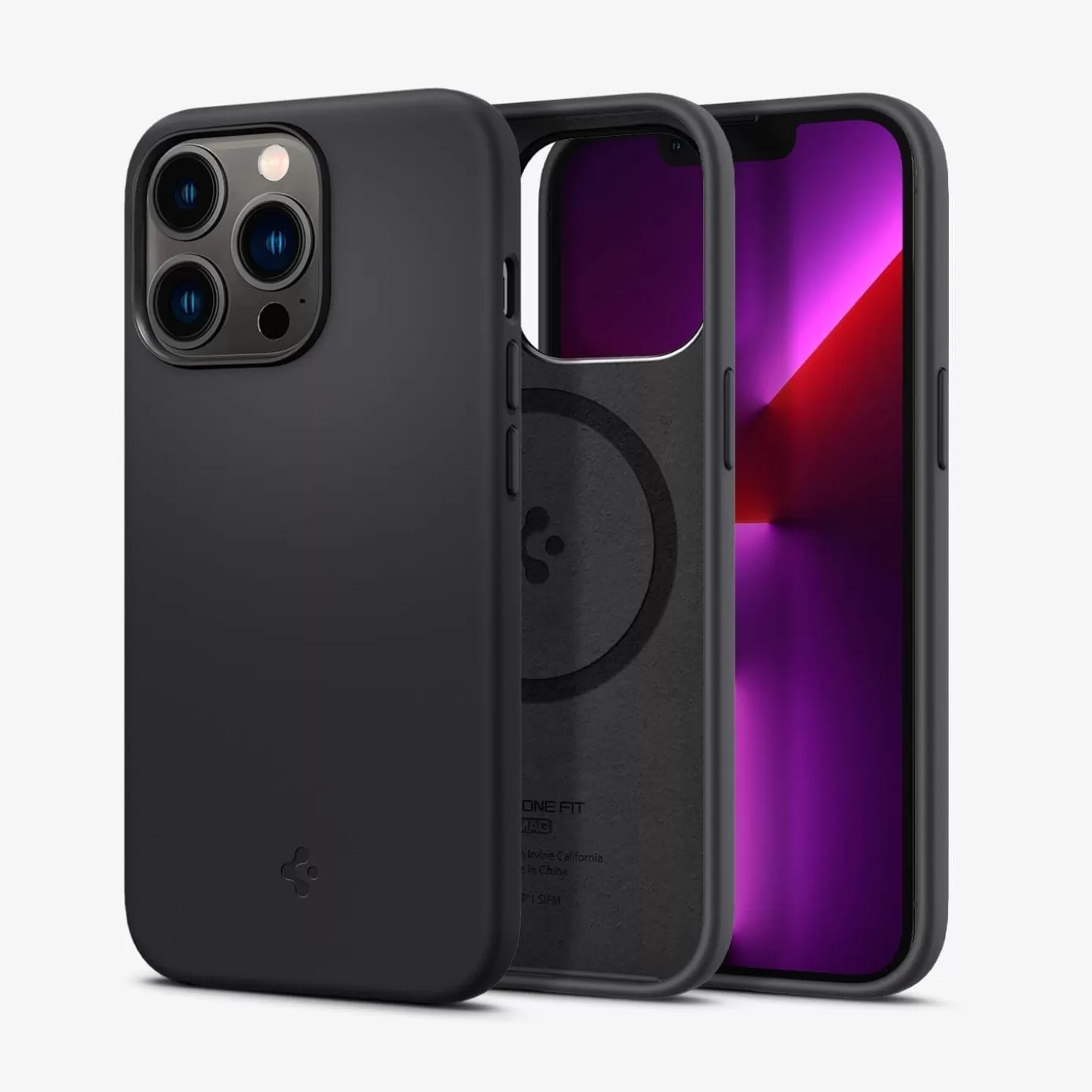 Spigen Iphone·More Iphone Series | Silicone Fit (MagFit) Black