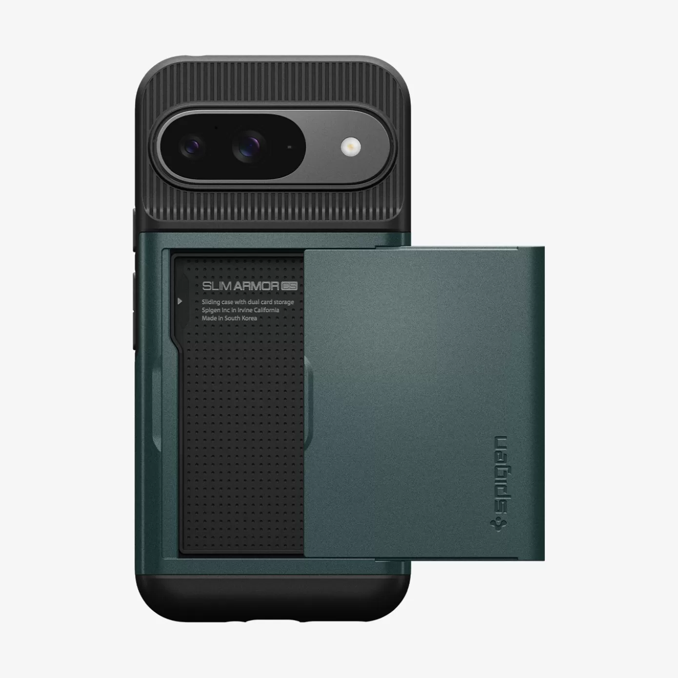 Spigen Pixel Phone·Pixel 9 Pro Xl | Pixel Phone·Pixel 9 Pro | Slim Armor CS Abyss Green