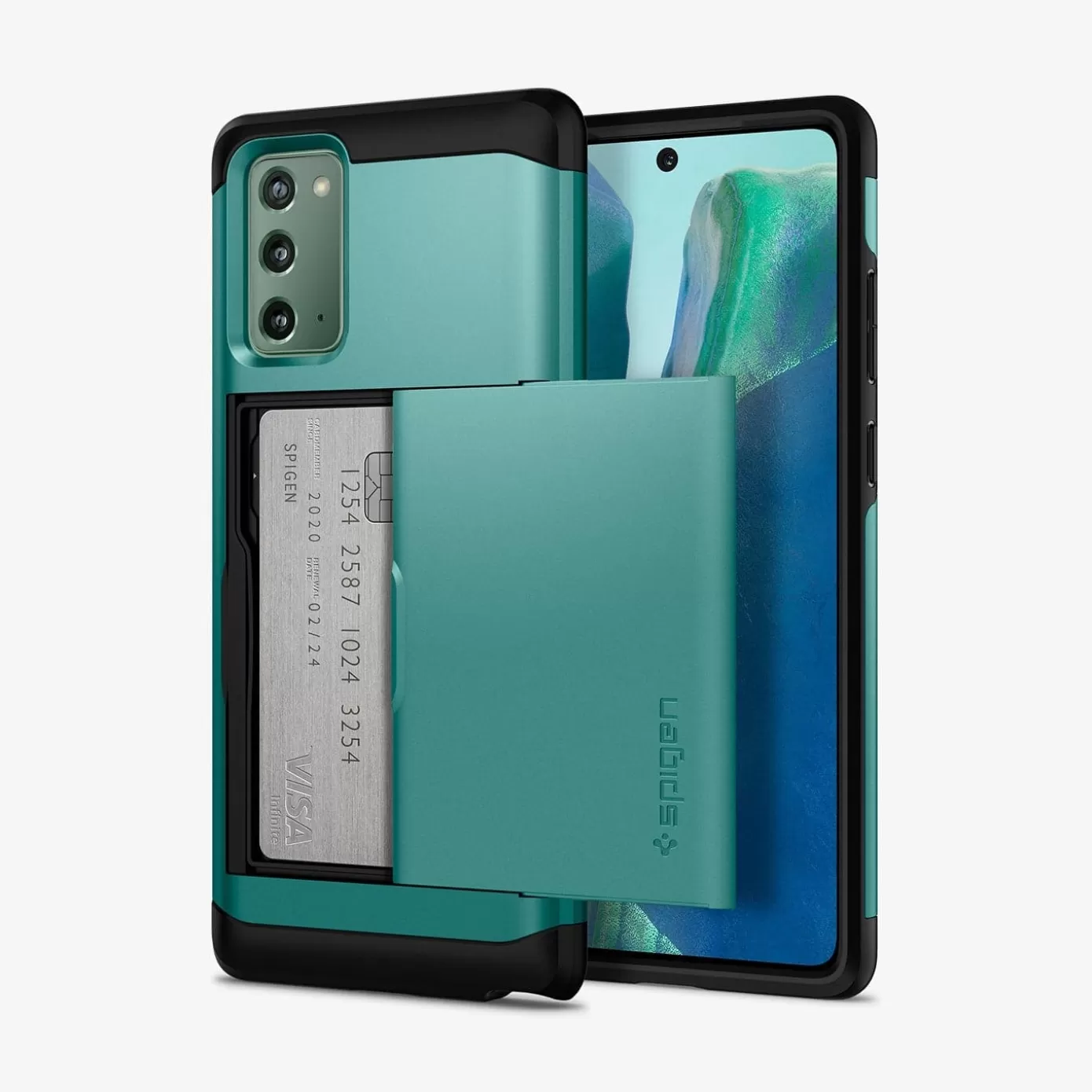 Spigen Galaxy S·More Galaxy Series | Slim Armor CS Green