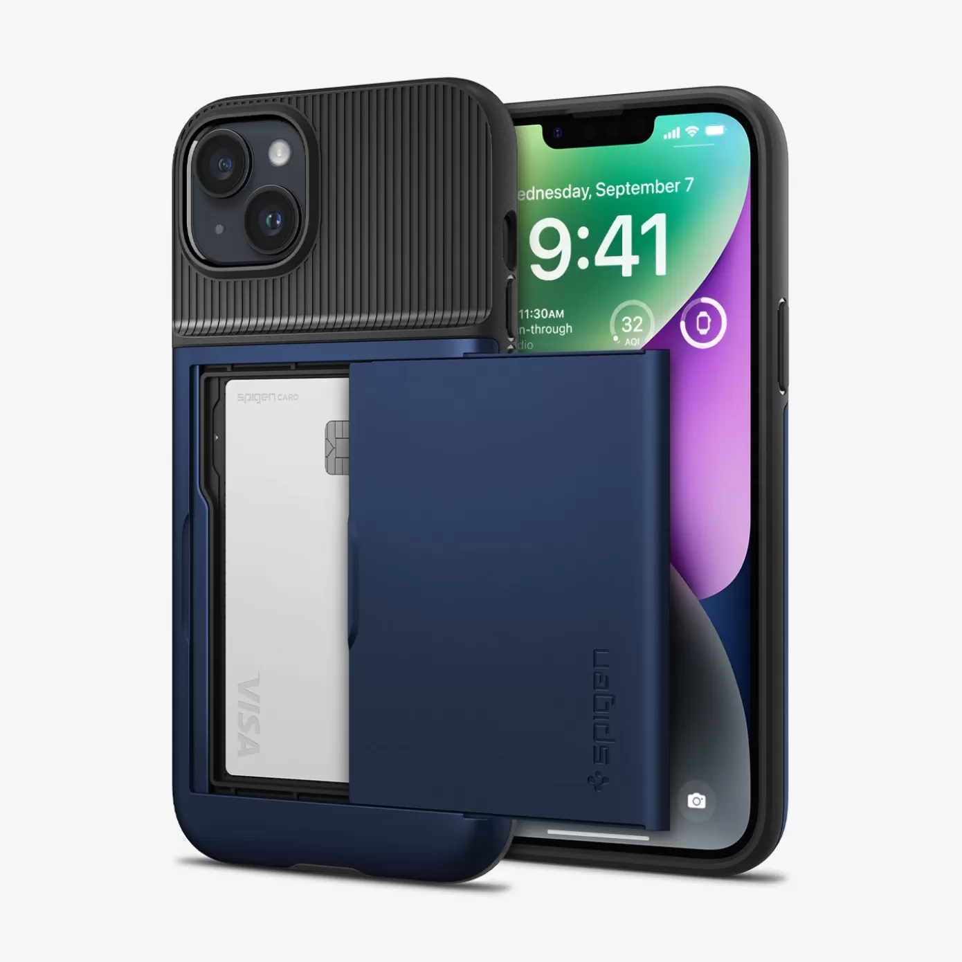 Spigen Iphone·Iphone 14 Series | Slim Armor CS Navy Blue