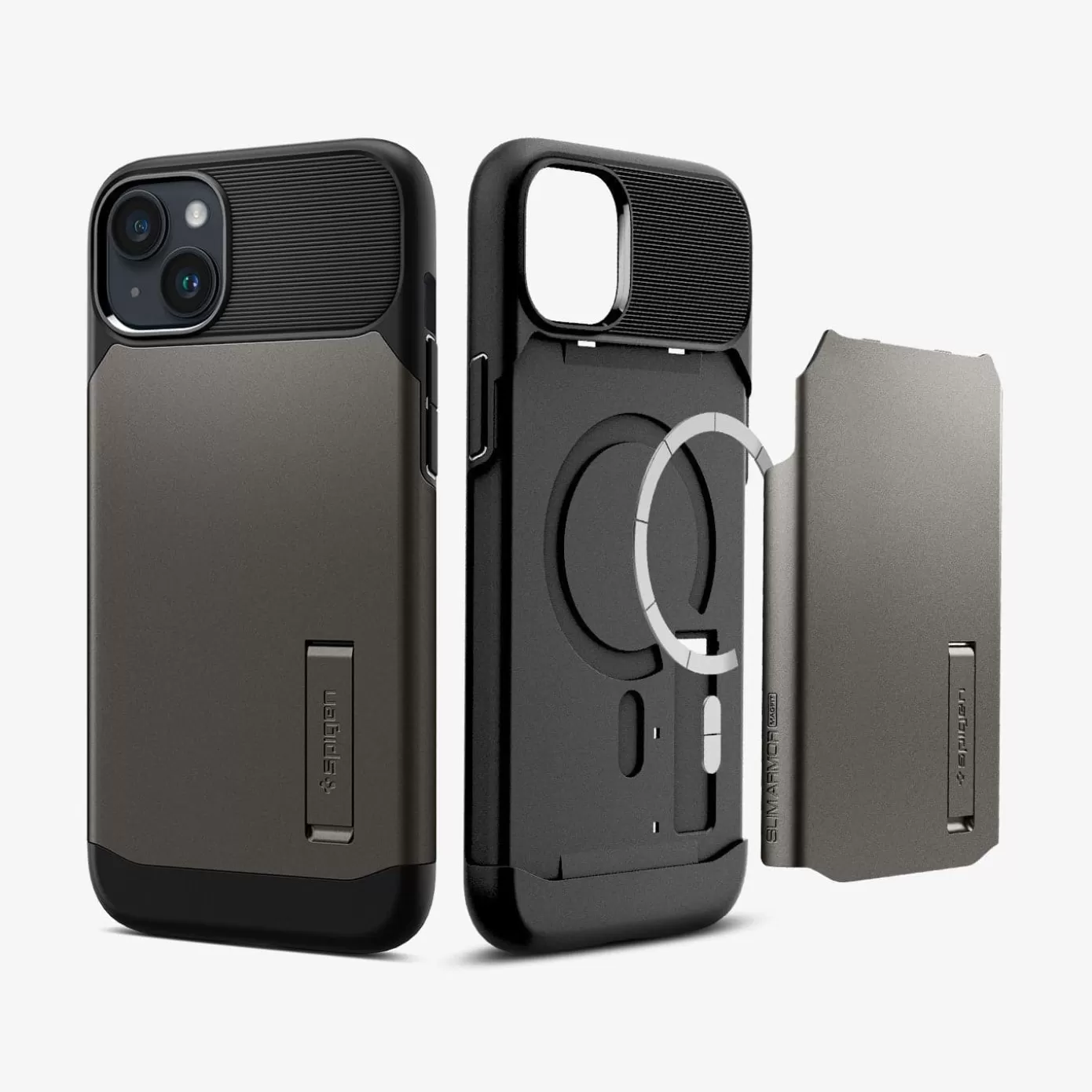 Spigen Iphone·Iphone 14 Series | Slim Armor (MagFit) Gunmetal