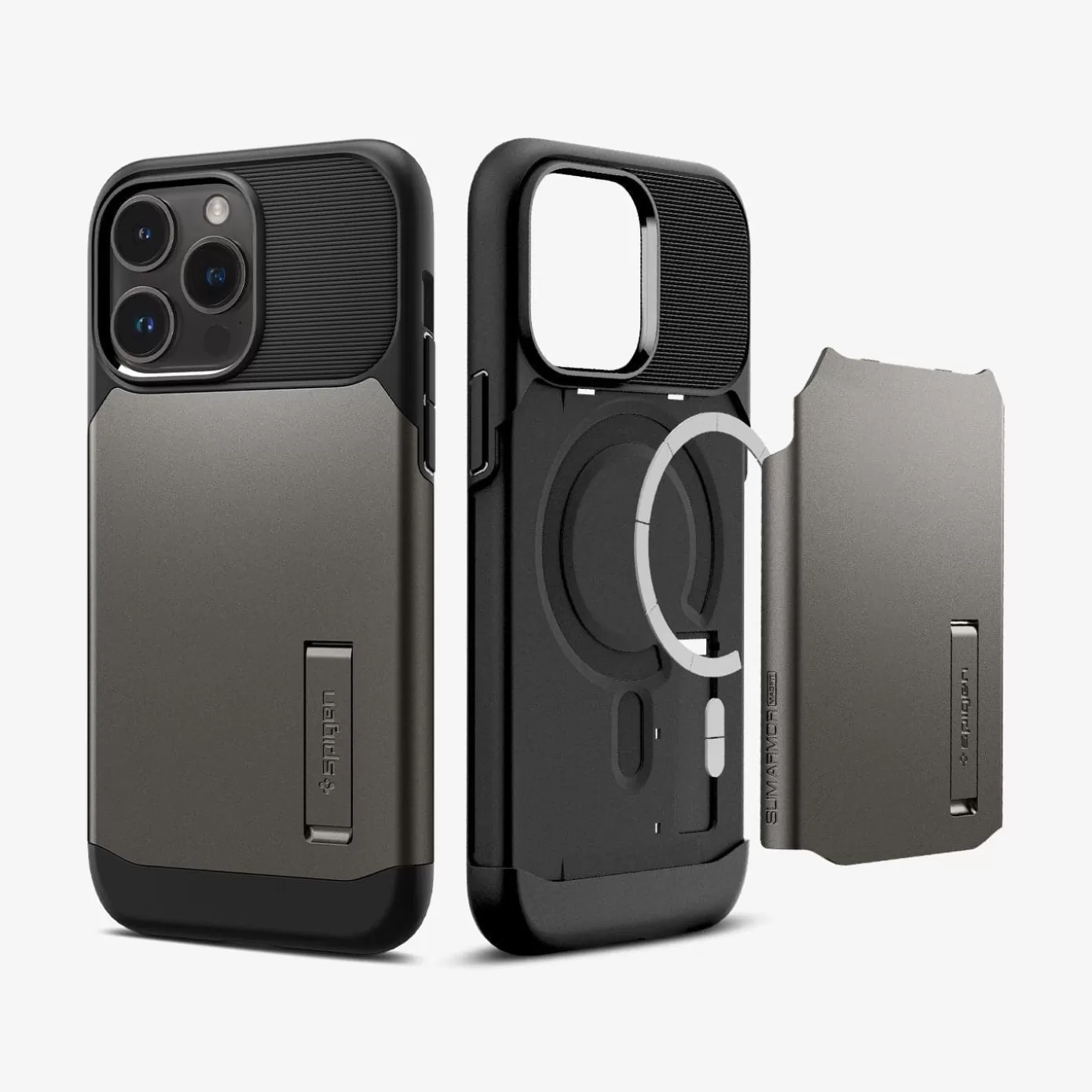 Spigen Iphone·Iphone 14 Series | Slim Armor (MagFit) Gunmetal