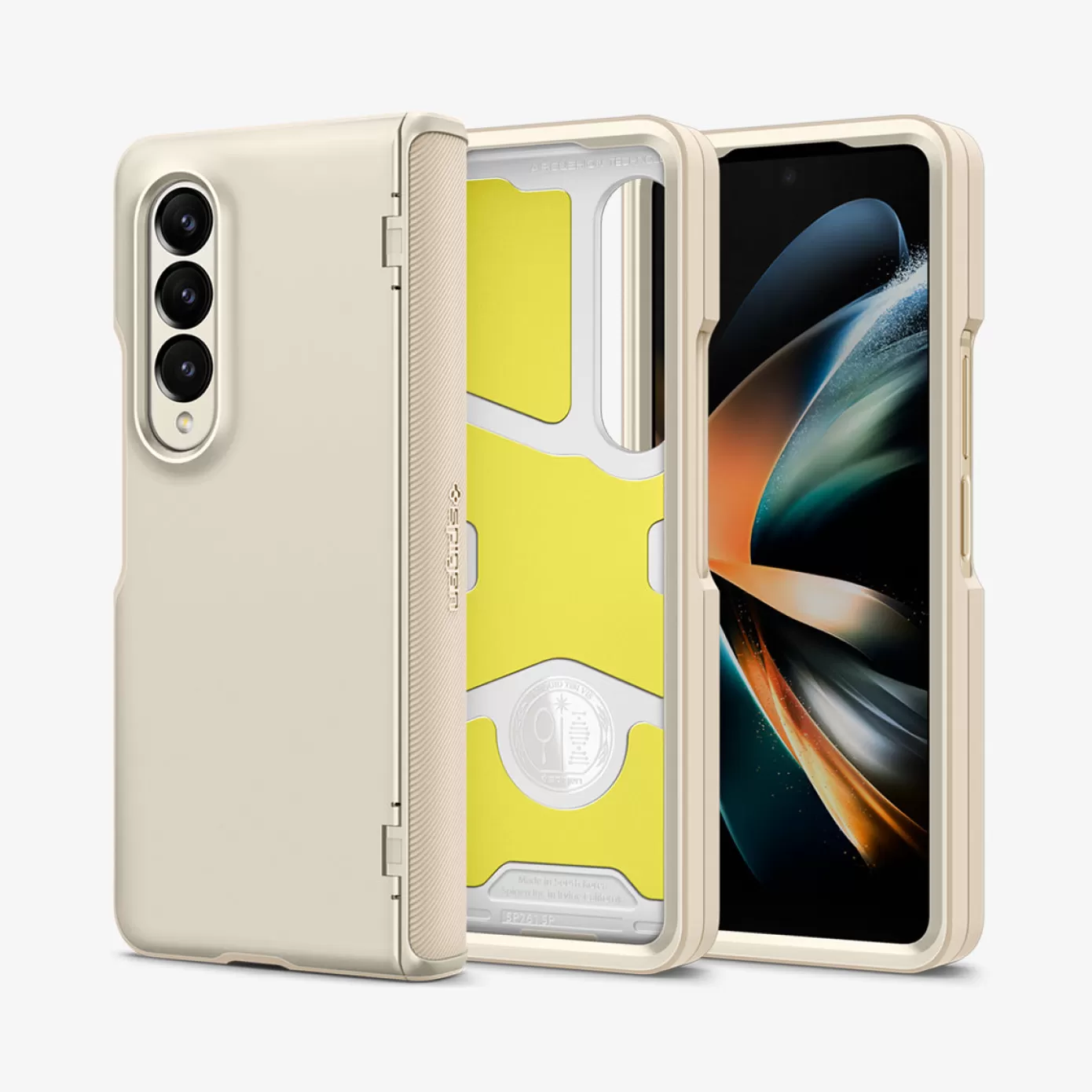 Spigen Galaxy Z·More Galaxy Z Series | Slim Armor Pro Pearled Ivory