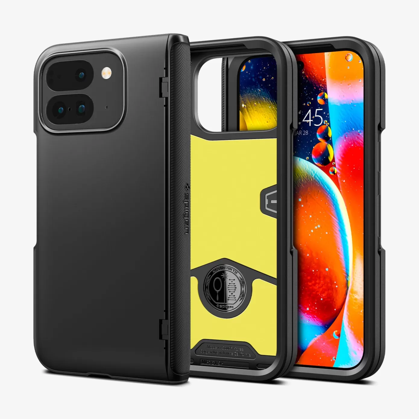 Spigen Pixel Phone·Pixel 9 Pro Fold | Slim Armor Pro Black