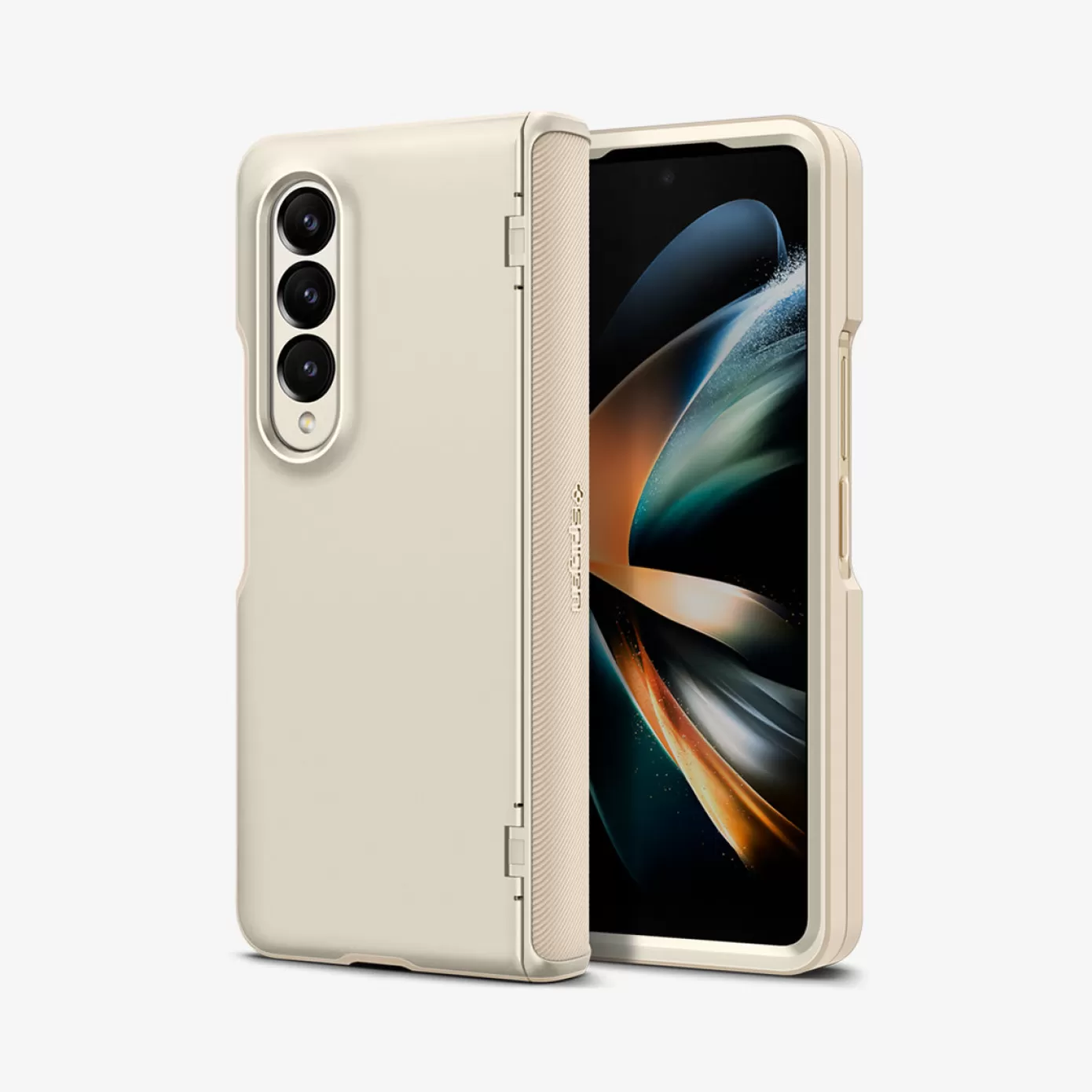 Spigen Galaxy Z·More Galaxy Z Series | Slim Armor Pro Pearled Ivory