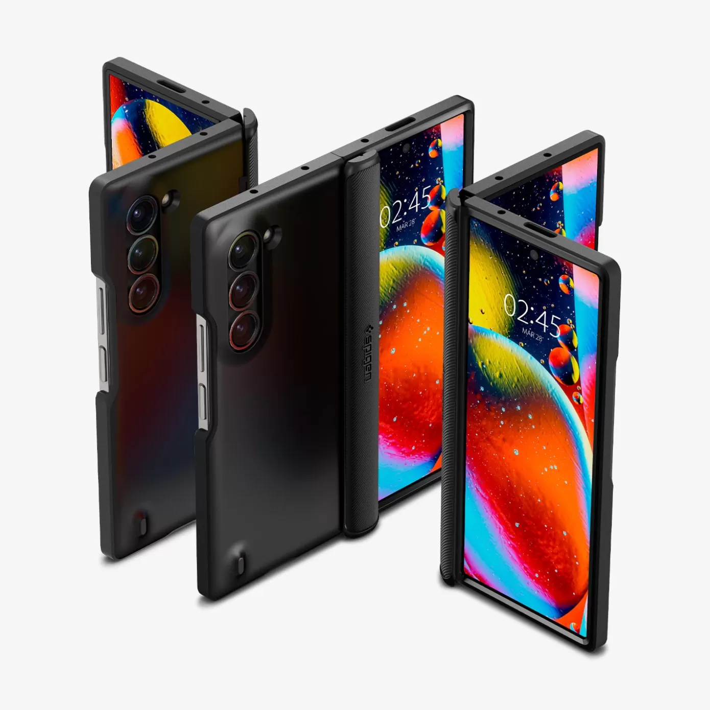 Spigen Galaxy Z·Galaxy Z Fold 6 | Slim Armor Pro Black