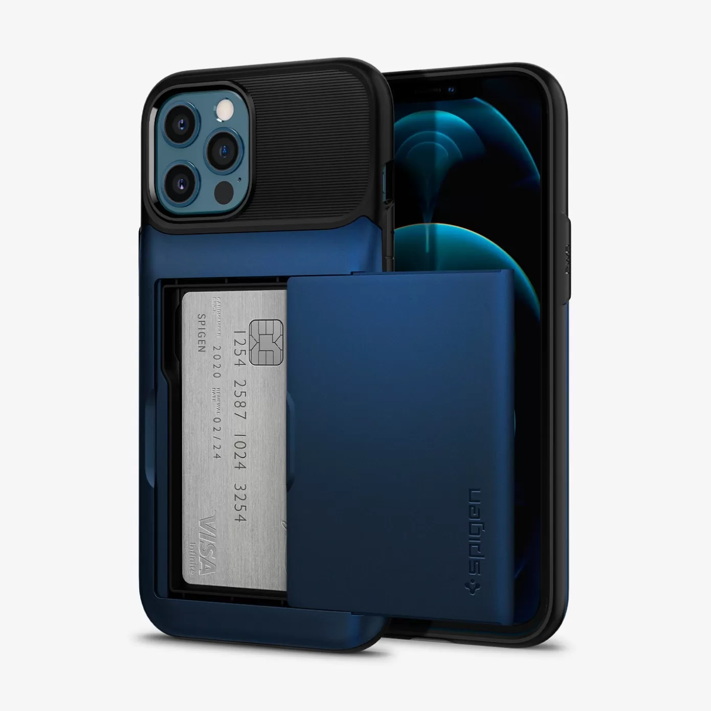 Spigen Wallets | Slim Armor Wallet Navy Blue