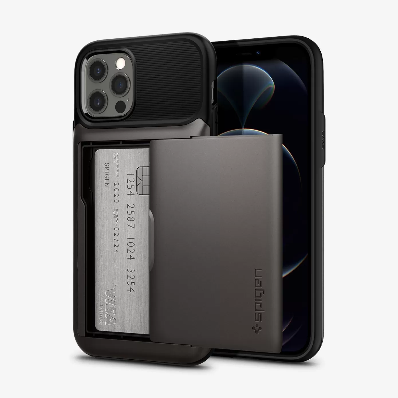 Spigen Wallets | Slim Armor Wallet Gunmetal