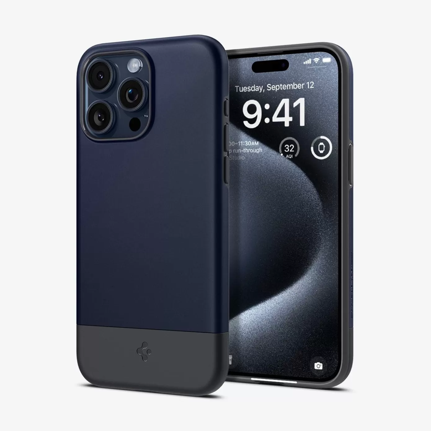 Spigen Iphone·Iphone 15 Pro Max | Iphone·Iphone 15 Pro | Style Armor (MagFit) Midnight Indigo