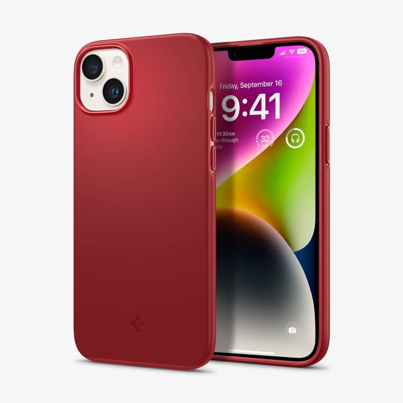 Spigen Iphone·Iphone 14 Series | Thin Fit Red